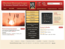 Tablet Screenshot of mdmunicipal.org